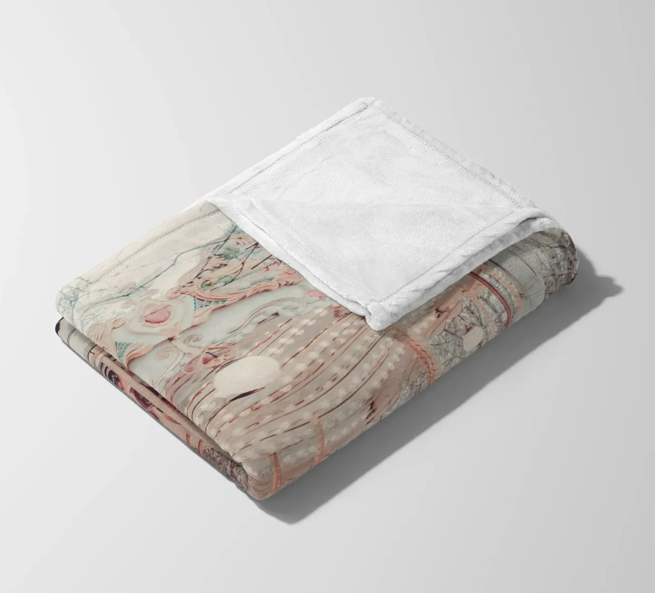 Paris Carousel plaid polaire de GraceDigitalArtCo