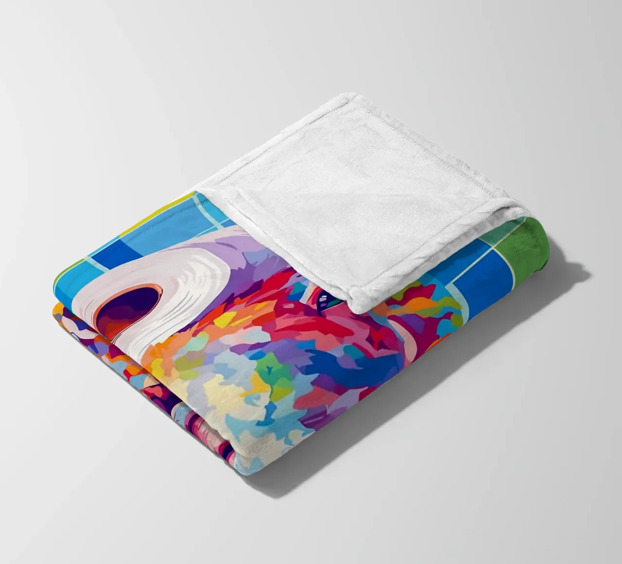 Pecora colorata con cappello di carta igienica coperta in pile da JoyWalkerShop
