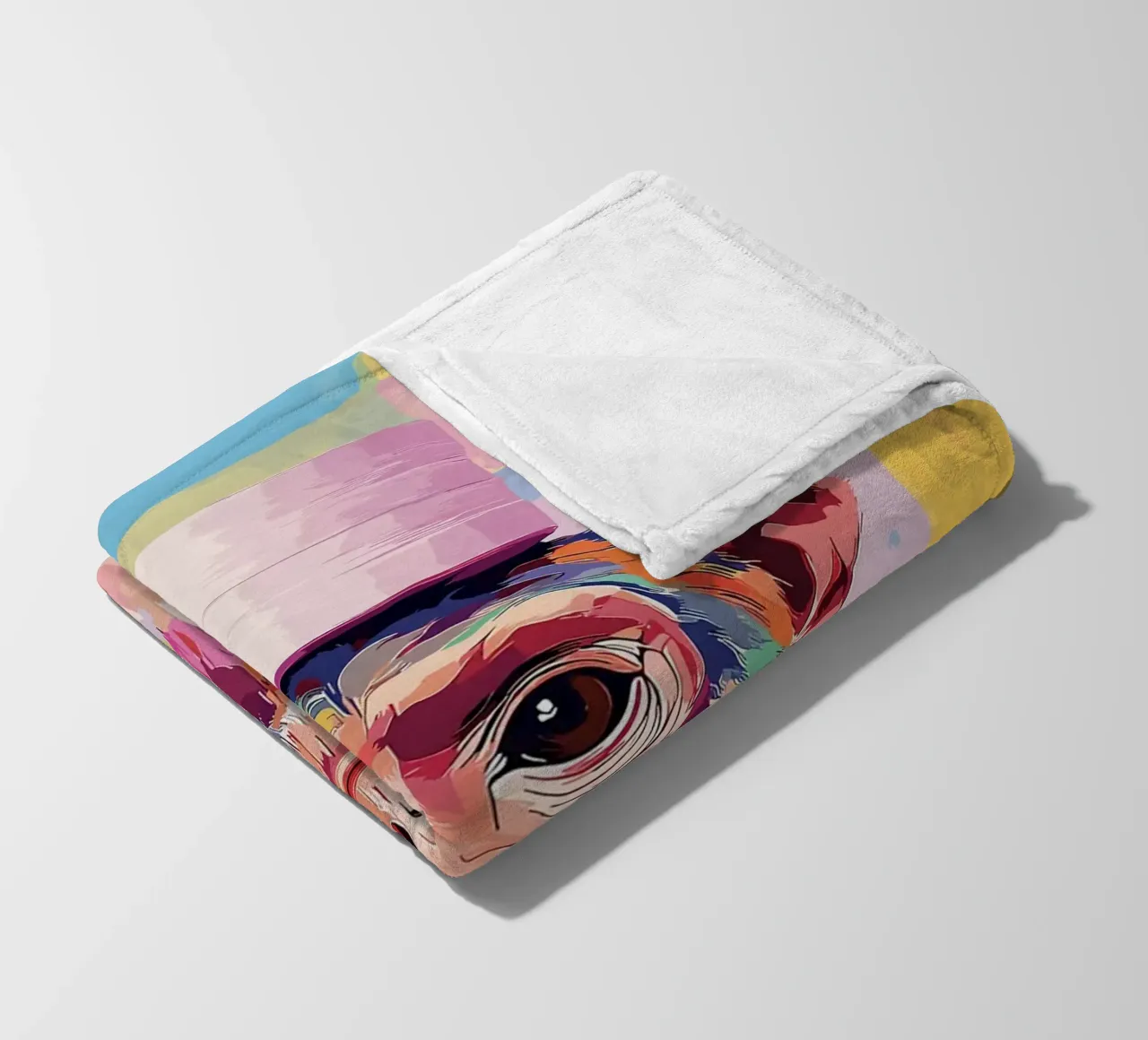 Scimmia colorata con cappello di carta igienica coperta in pile da JoyWalkerShop