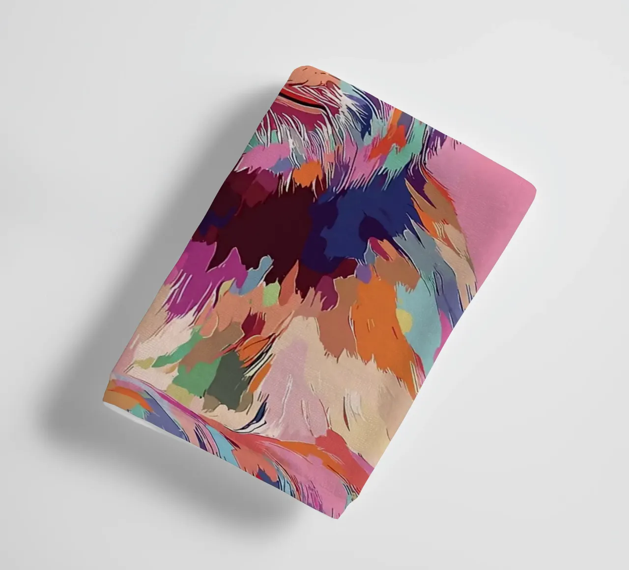 Scimmia colorata con cappello di carta igienica asciugamano da bagno da JoyWalkerShop