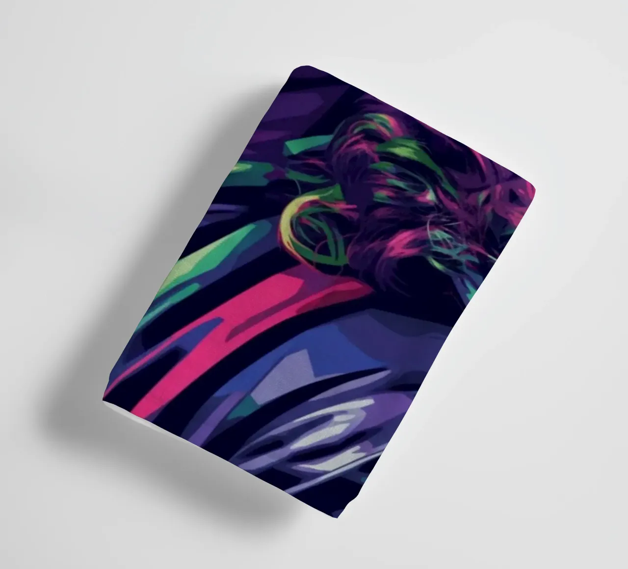 Ritratto pop art di Isaac Newton asciugamano da bagno da Hantamrata