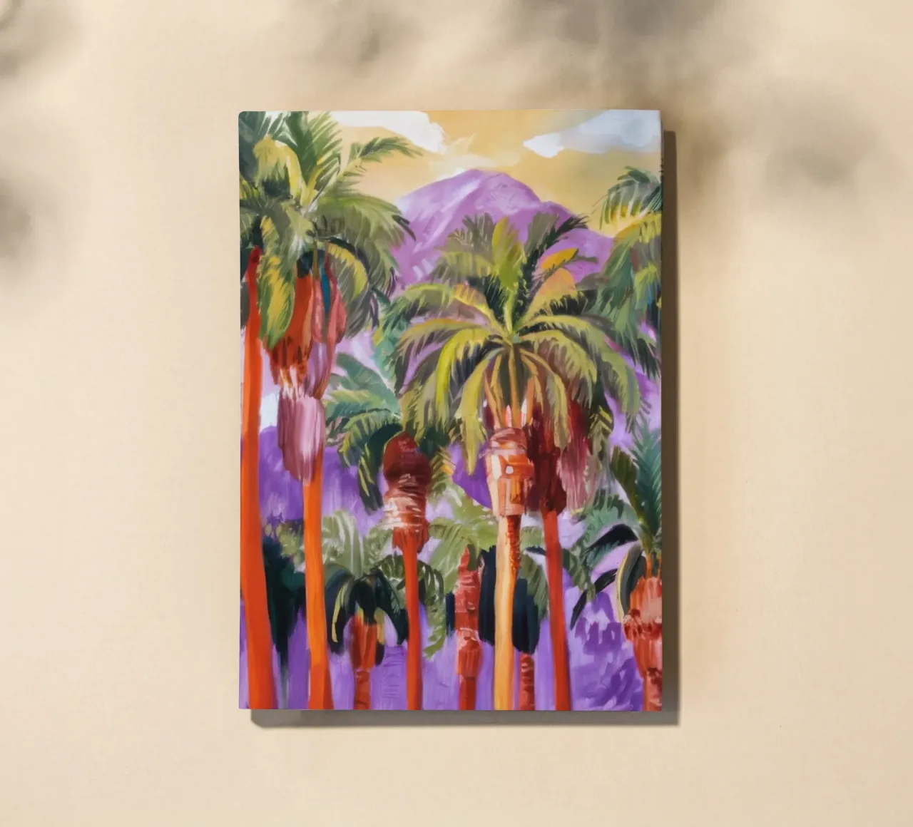 Prismatic Palm Illumination notebook by Angkasa Mist