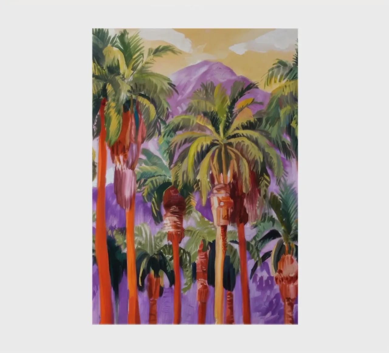 Prismatic Palm Illumination notebook by Angkasa Mist