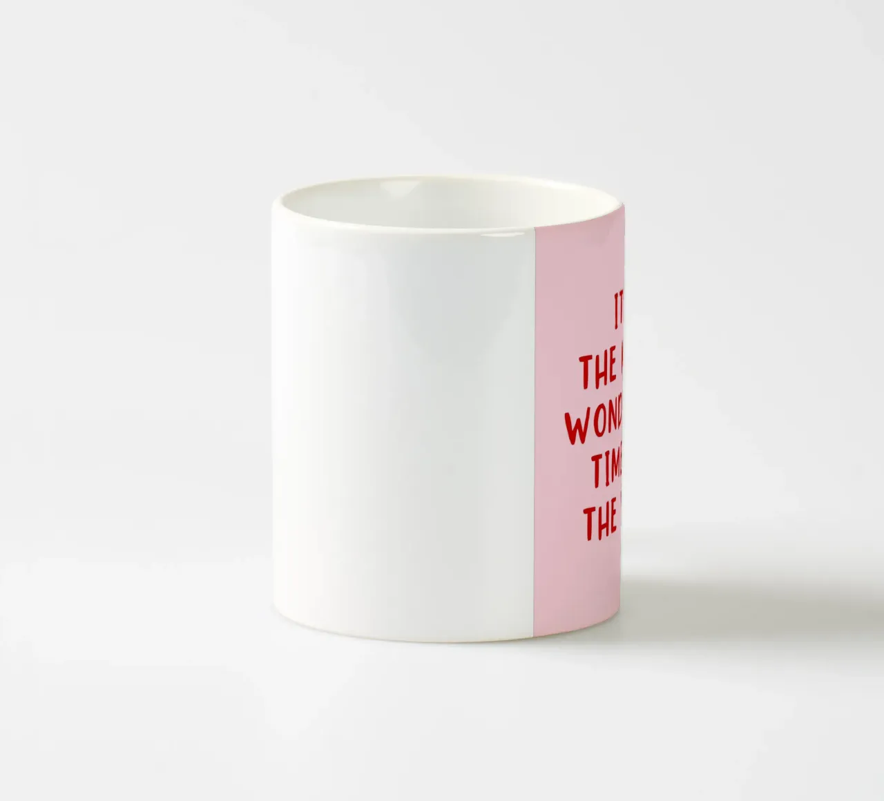 It's the most wonderful time tazza in ceramica da DigiWunderwerk