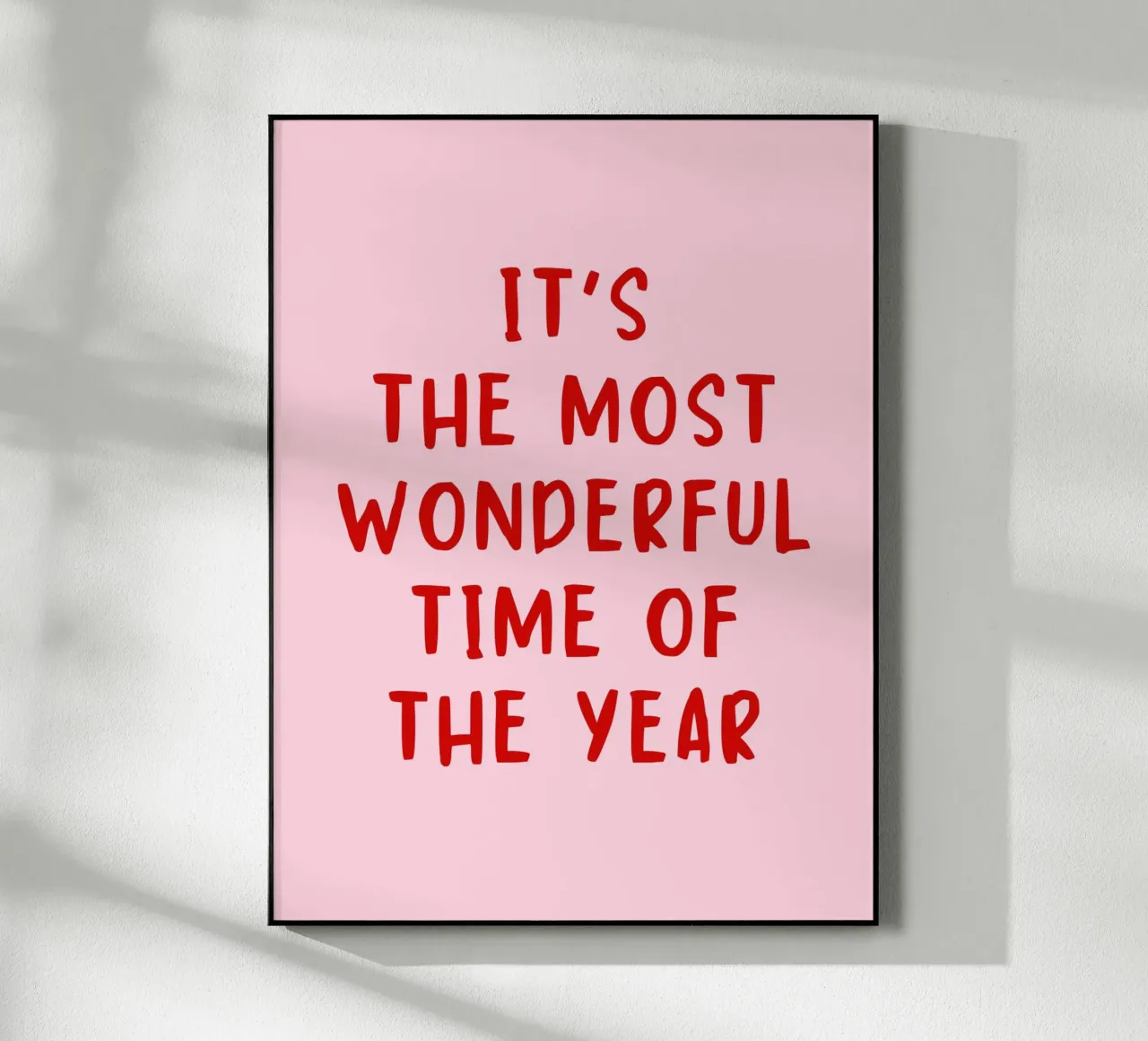 It's the most wonderful time plexiglass da DigiWunderwerk