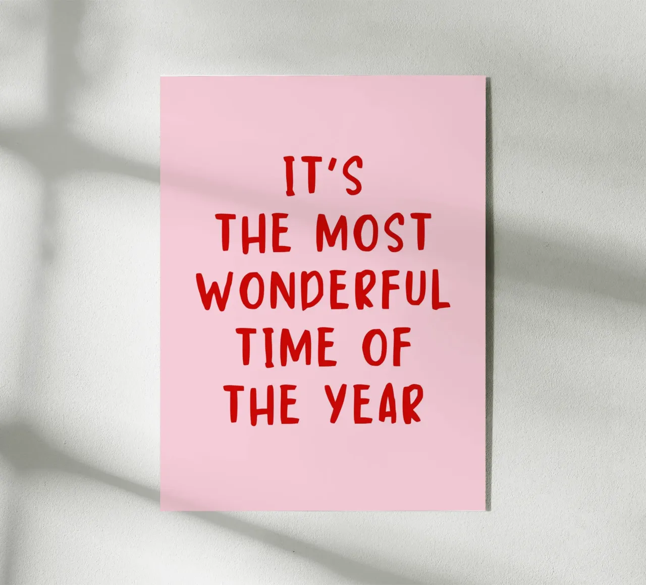 It's the most wonderful time plexiglass da DigiWunderwerk