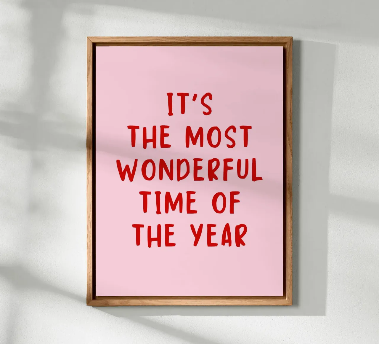 It's the most wonderful time alluminio dibond da DigiWunderwerk
