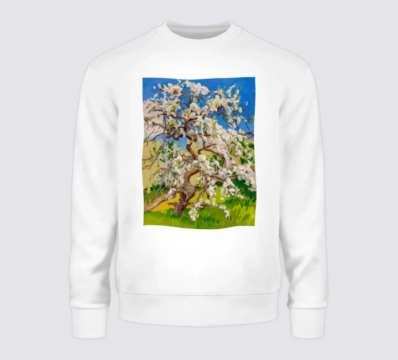 Albero di fiori d'avorio felpa da Angkasa Mist