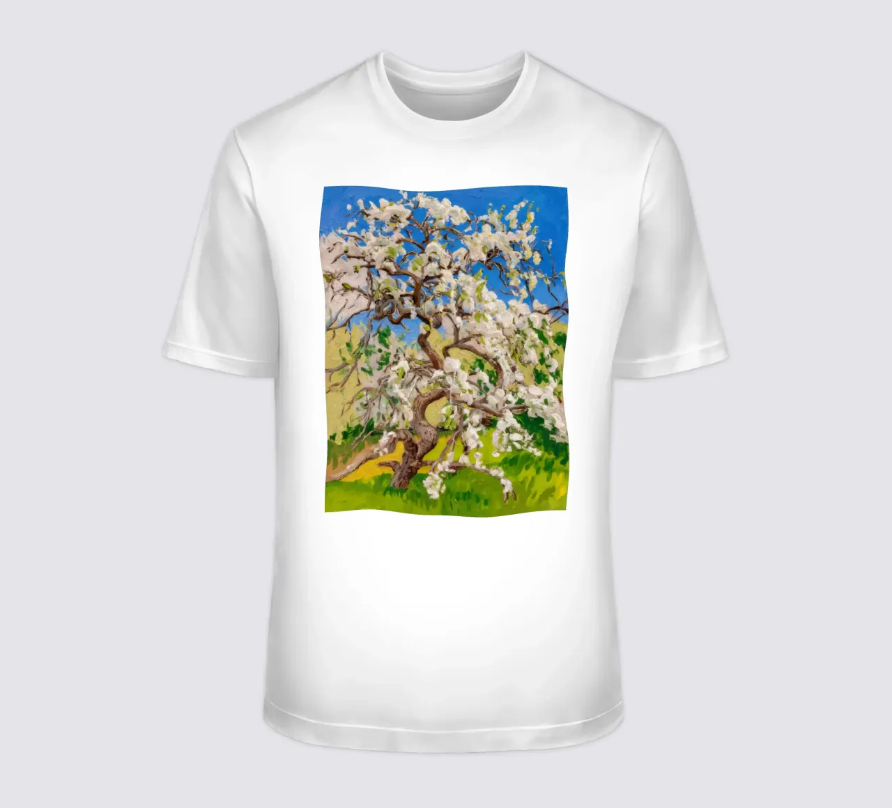Albero di fiori d'avorio t-shirt da Angkasa Mist