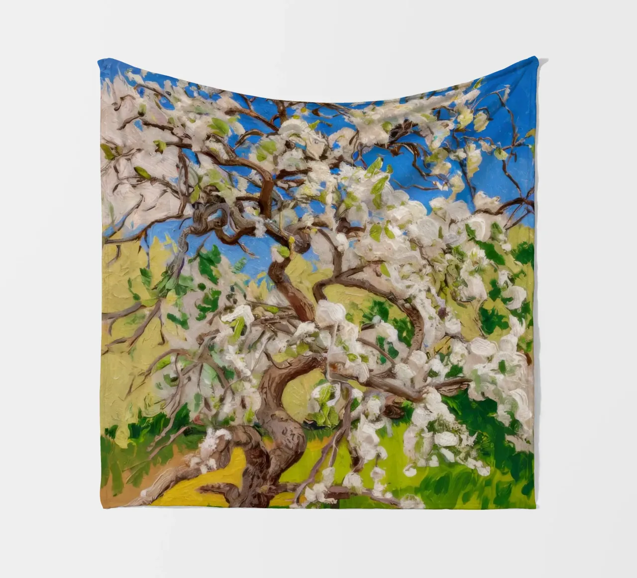 Albero di fiori d'avorio coperta in pile da Angkasa Mist