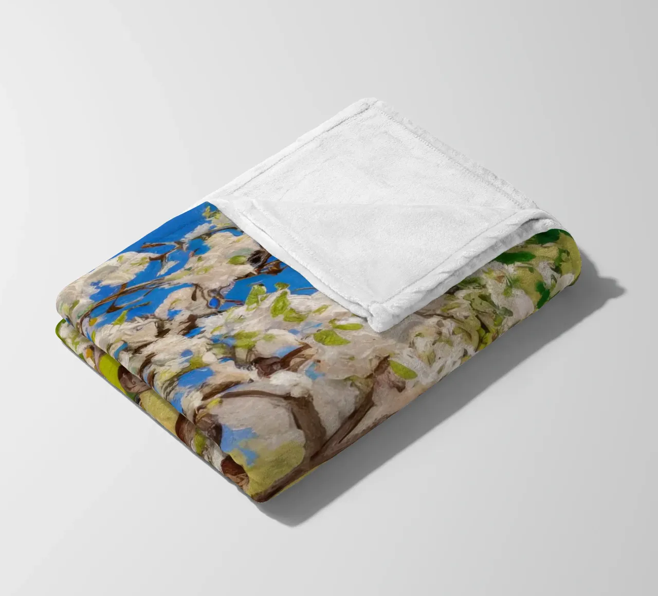 Albero di fiori d'avorio coperta in pile da Angkasa Mist