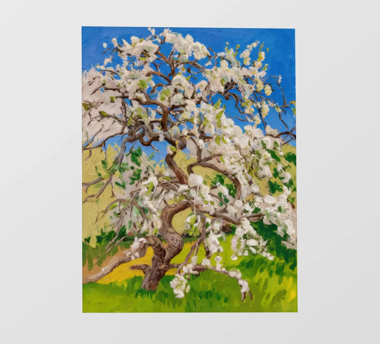 Albero di fiori d'avorio telo in pvc da Angkasa Mist