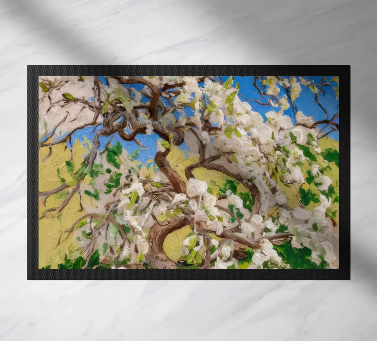 Albero di fiori d'avorio zerbino da Angkasa Mist