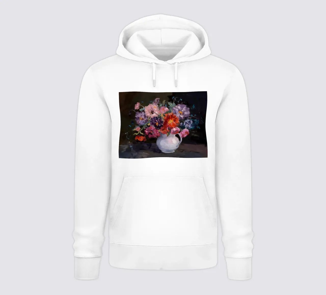 Abbondanza floreale cromatica felpa con cappuccio da Angkasa Mist