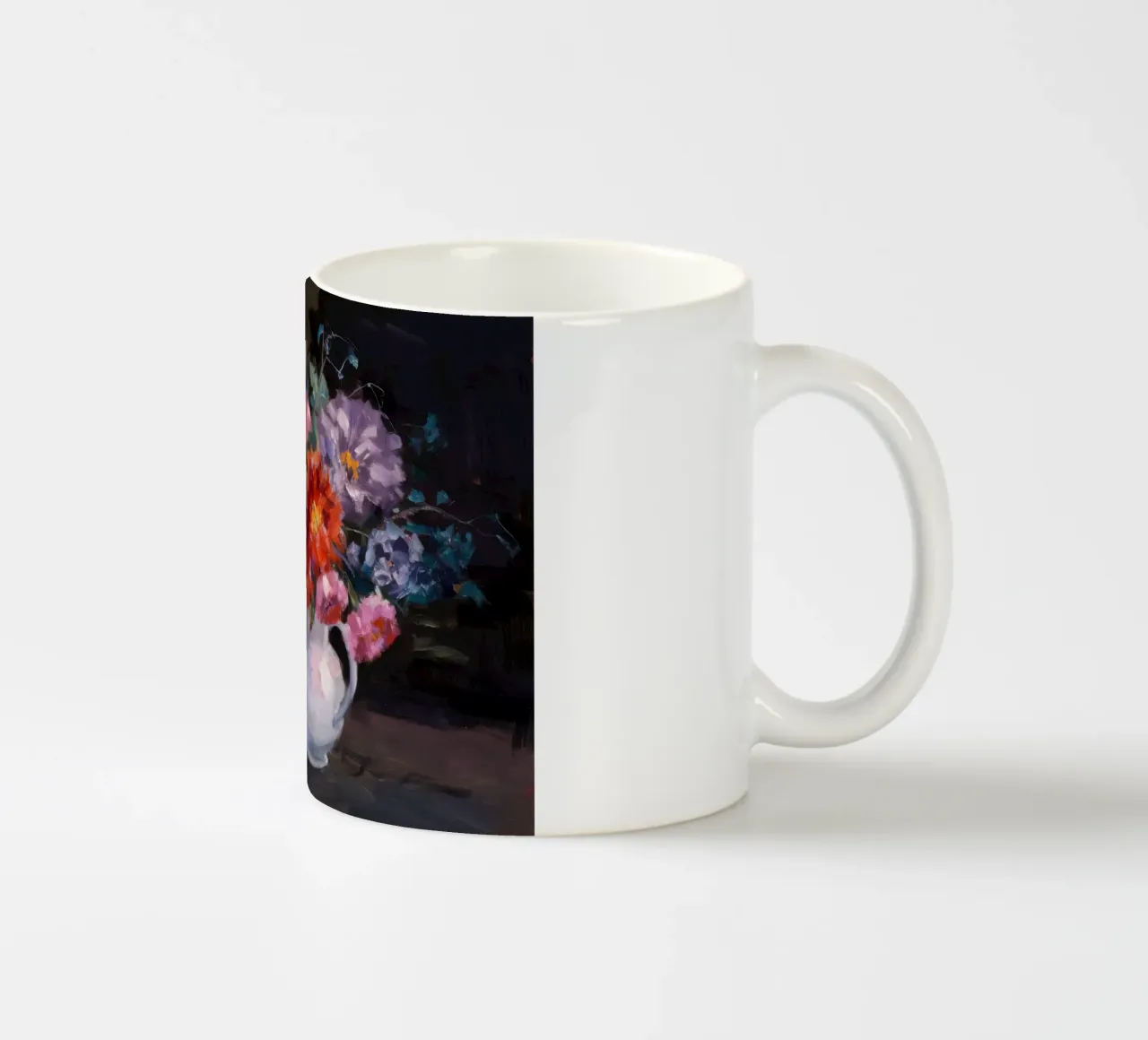 Abbondanza floreale cromatica tazza in ceramica da Angkasa Mist