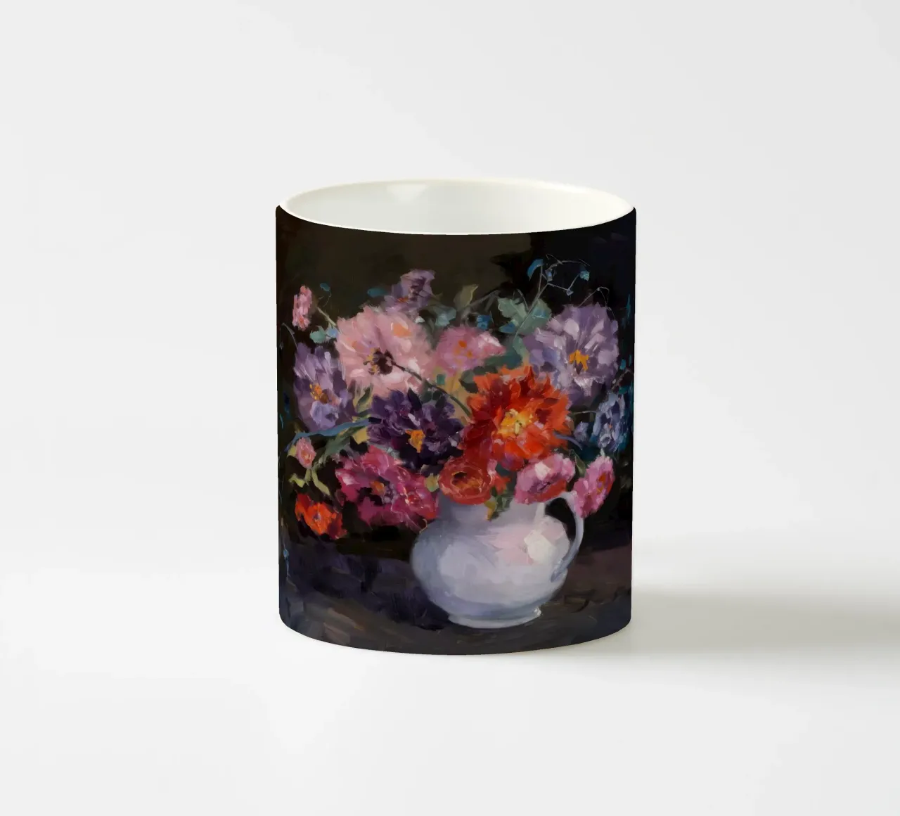 Abbondanza floreale cromatica tazza in ceramica da Angkasa Mist