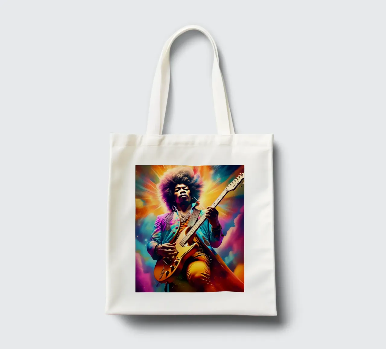 Jimi Hendrix tote bag by 🎁 ARTVI-SHOP