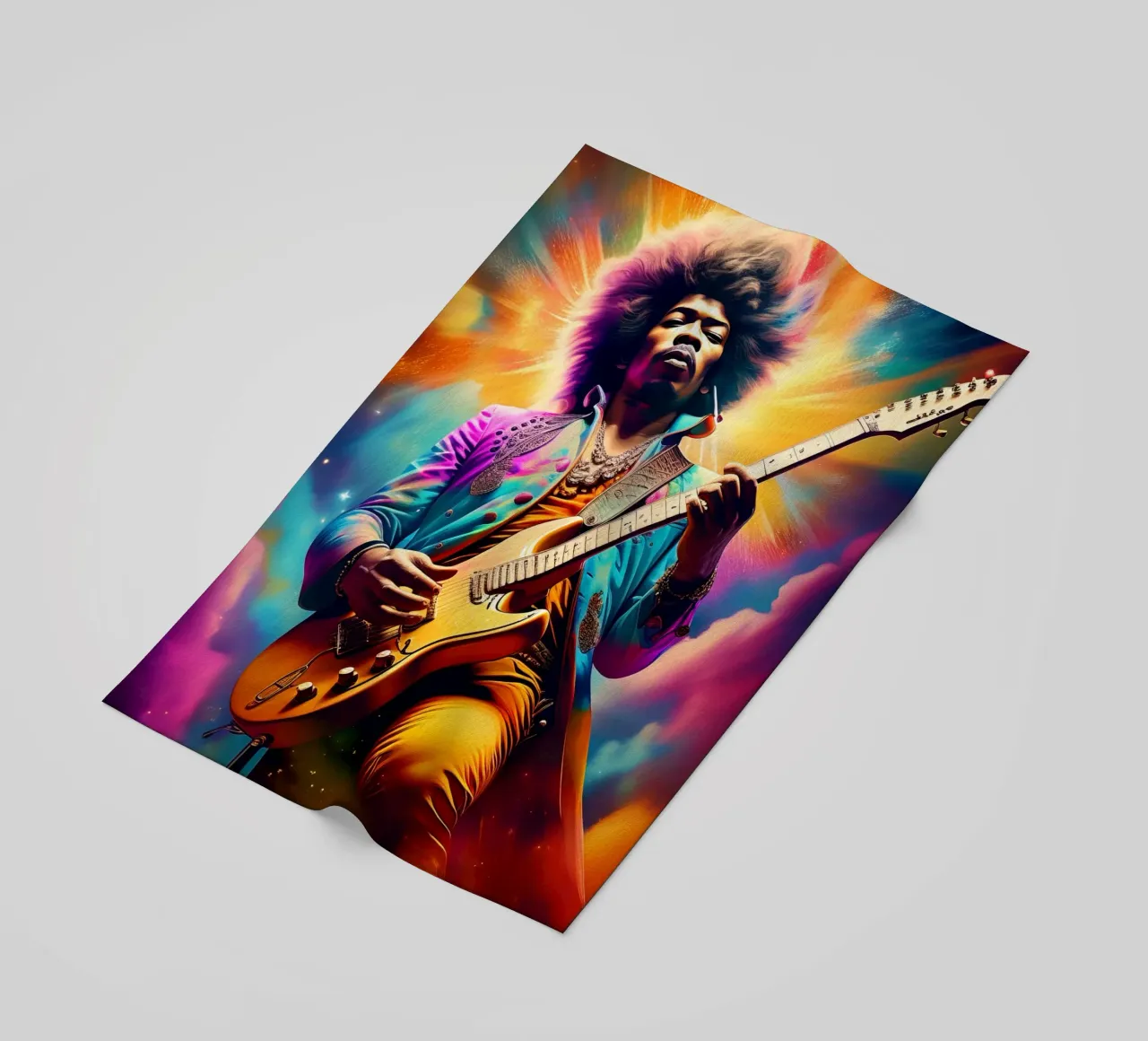 Jimi Hendrix telo mare da 🎁 NOBELART