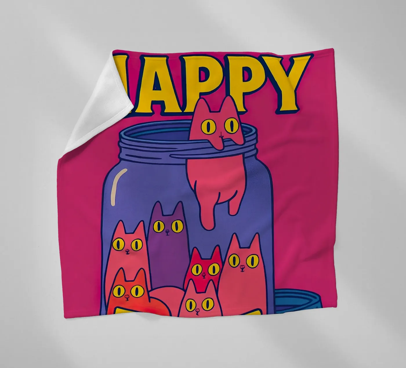 Happy with the antidepressants Fleecedecke von 🎁 NOBELART