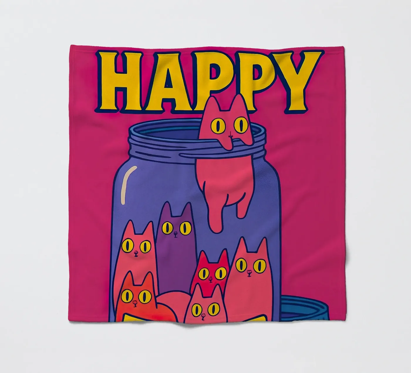 Happy with the antidepressants Fleecedecke von 🎁 NOBELART