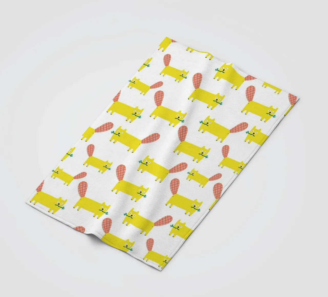 Bever fleecedeken van aucontraire