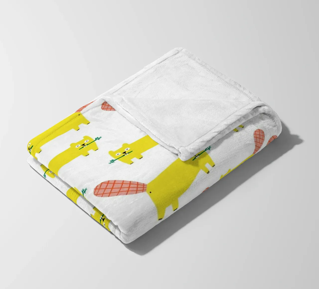 Bever fleecedeken van aucontraire