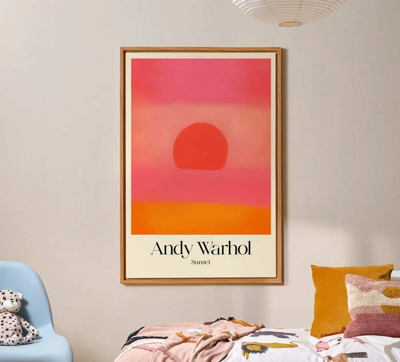 Andy Warhol Sunset No 01 forex plate by treechild