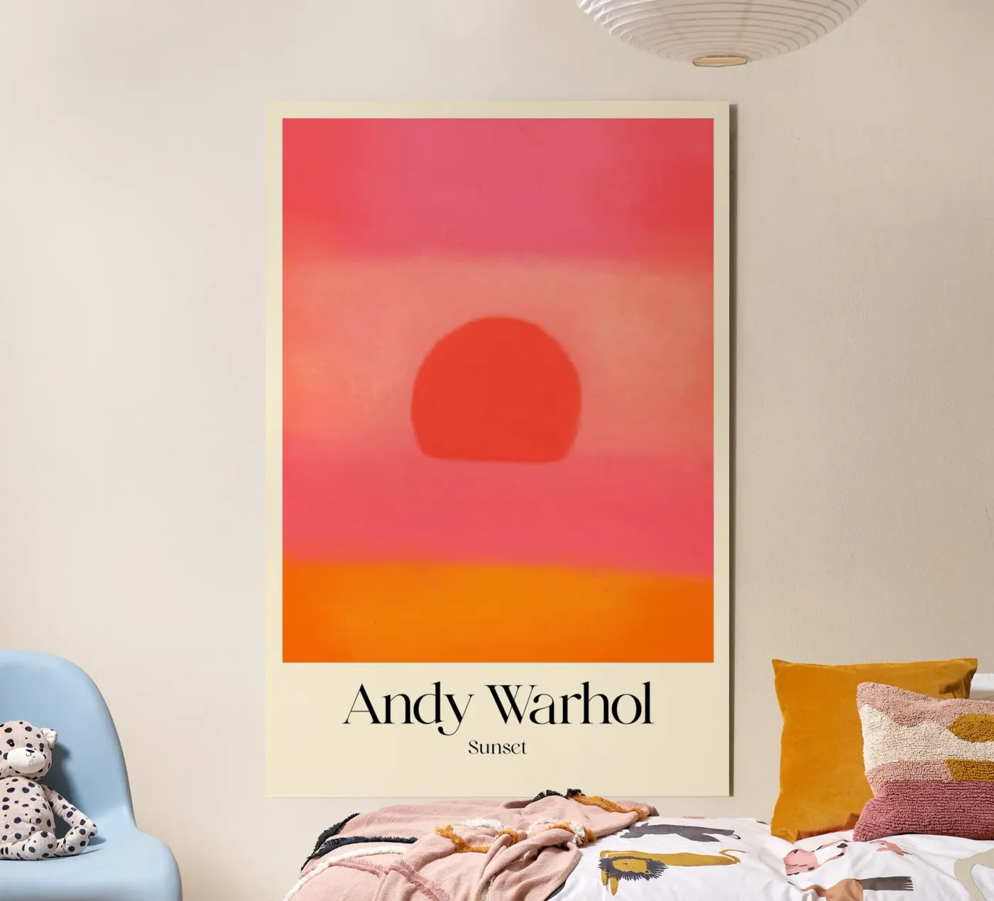 Andy Warhol Sunset No 01 forex plate by treechild