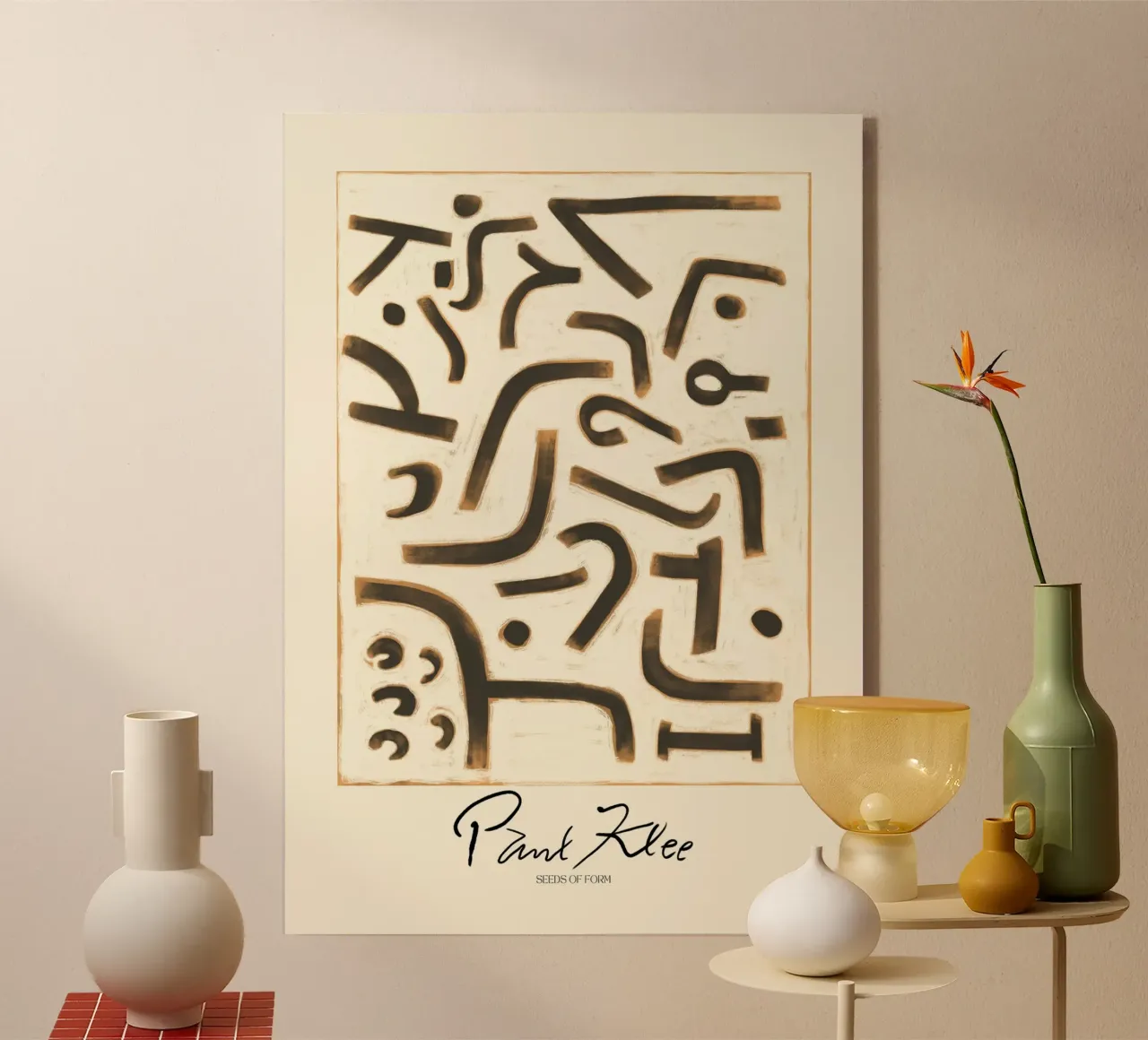 Paul Klee (Seeds Of Form) plexiglass da treechild