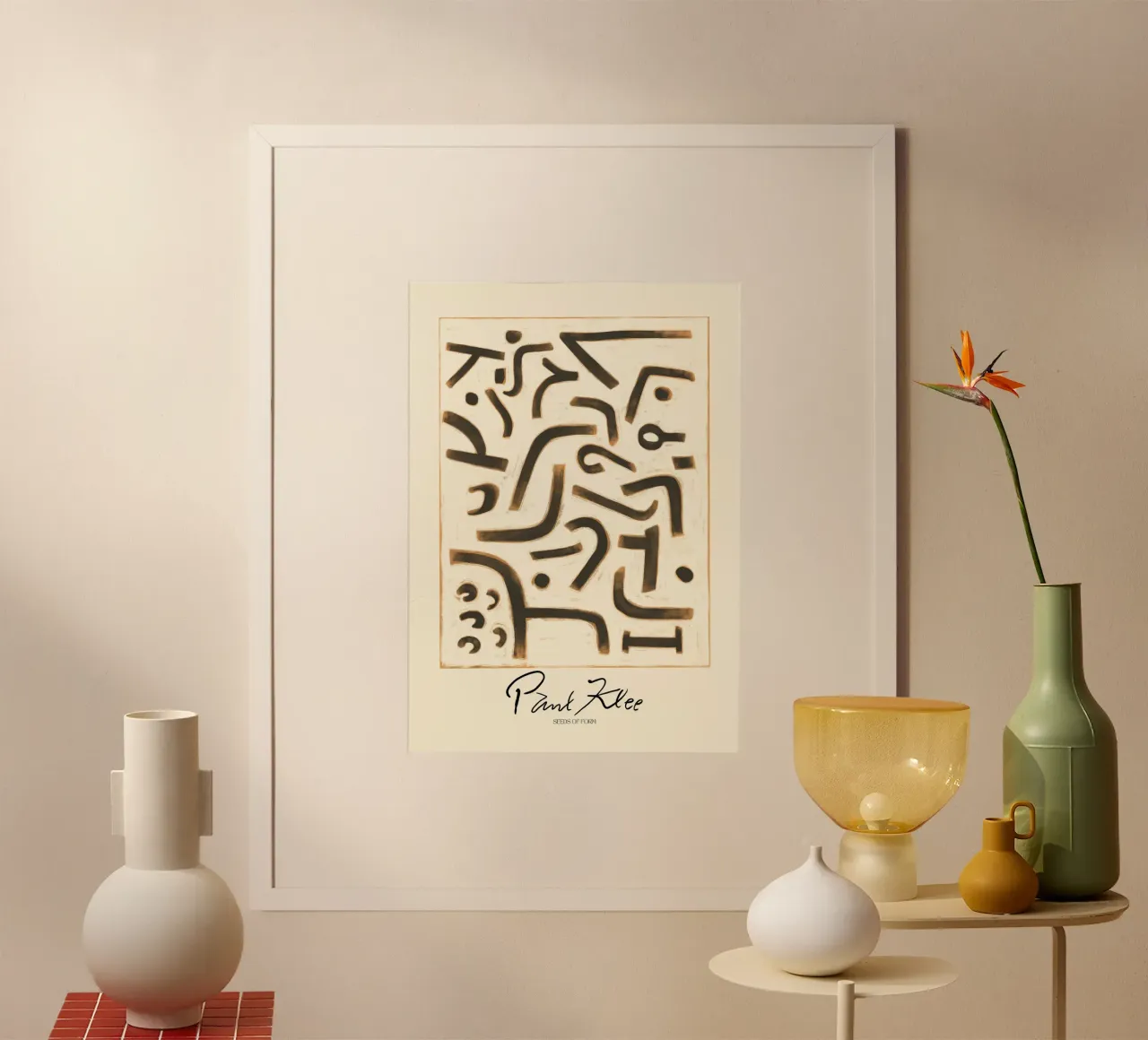 Paul Klee (Seeds Of Form) carta hahnemühle da treechild