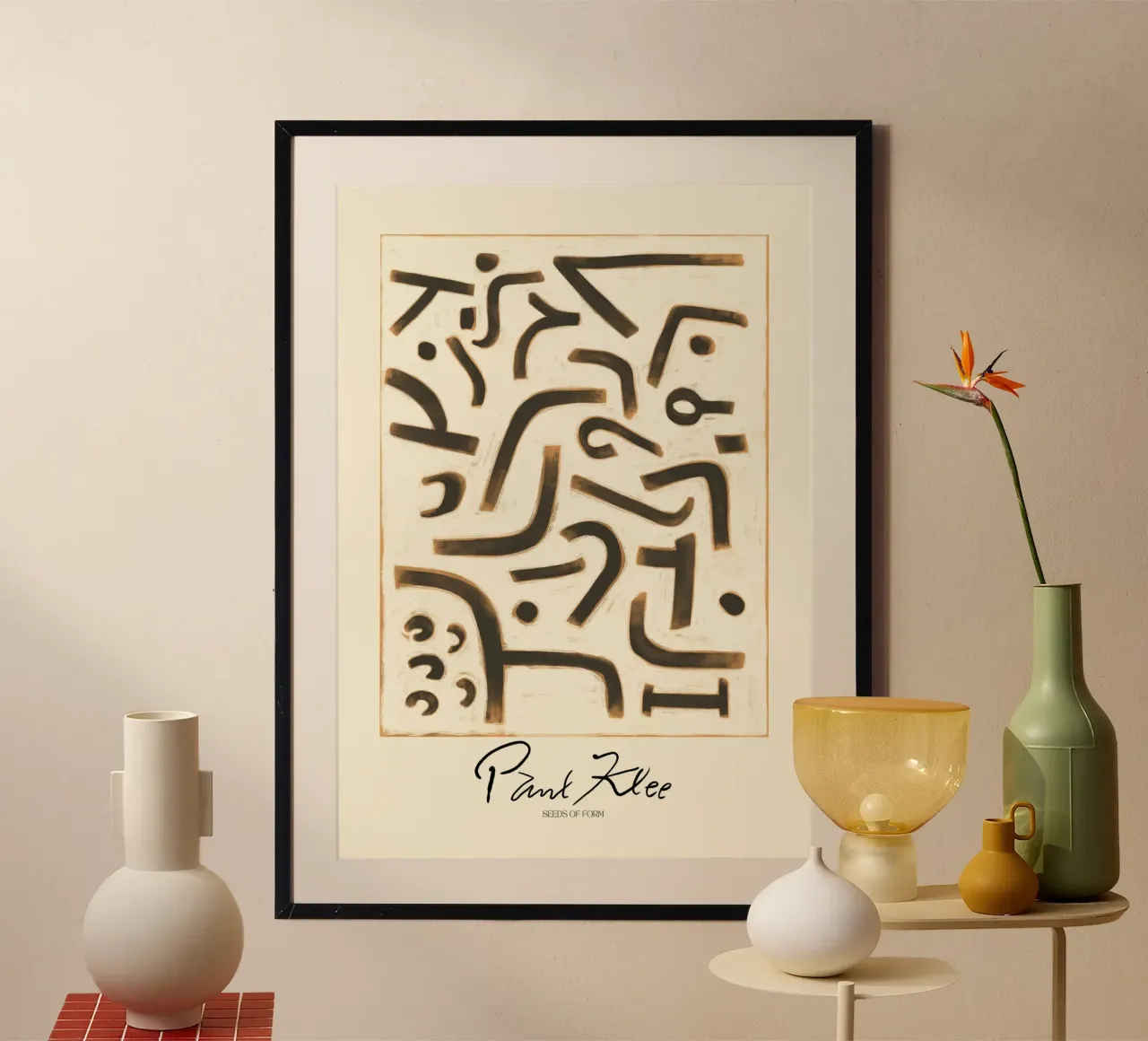 Paul Klee (Seeds Of Form) carta hahnemühle da treechild