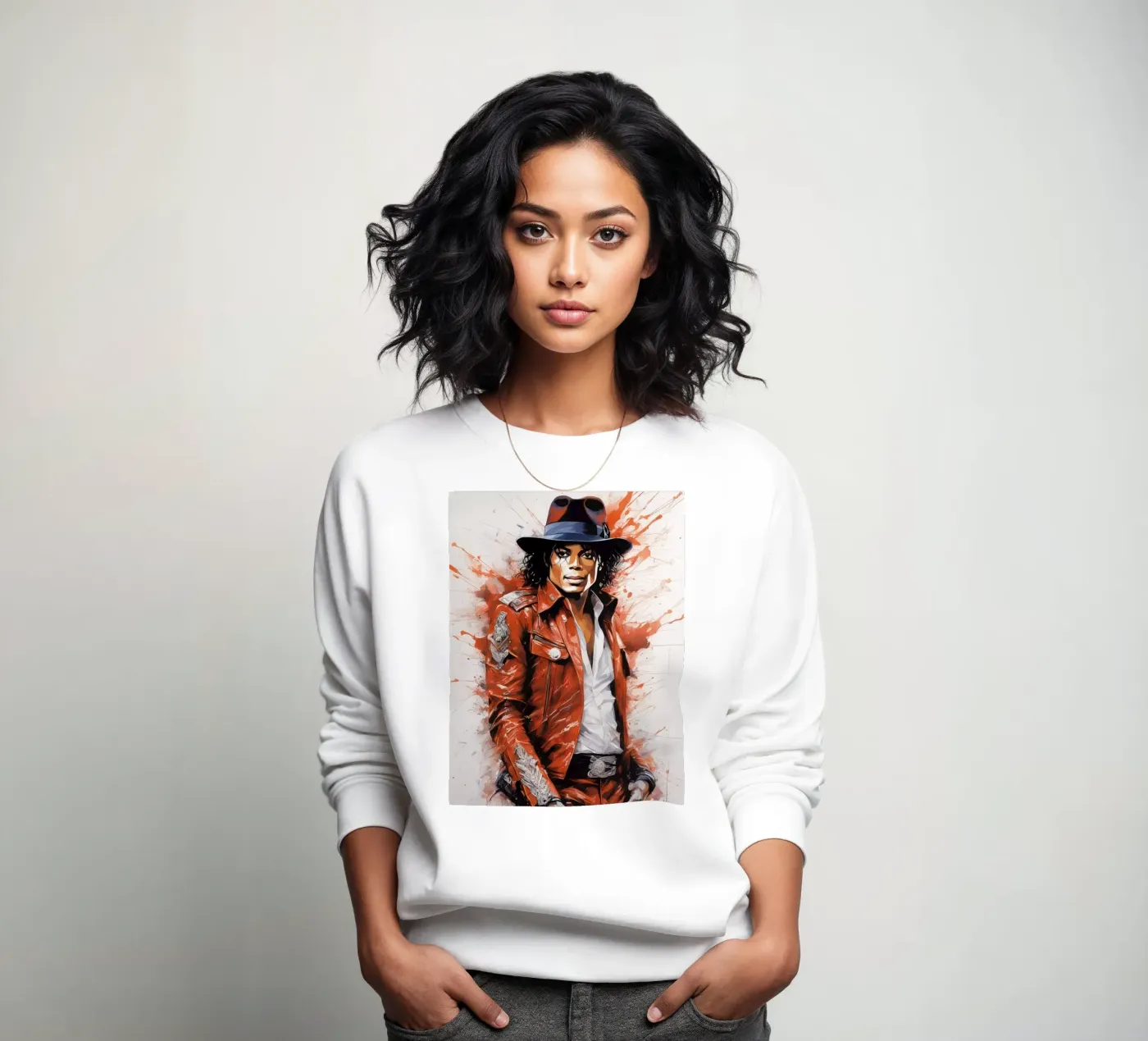 Michael Jackson felpa da 🎁 NOBELART