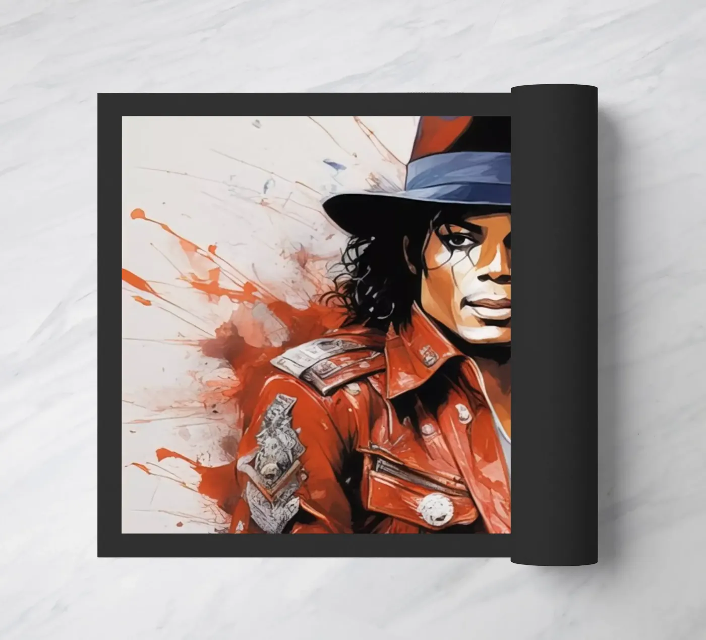 Michael Jackson doormat by 🎁 NOBELART