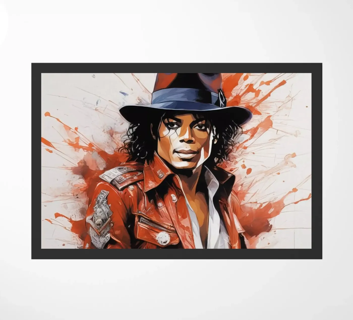Michael Jackson doormat by 🎁 NOBELART