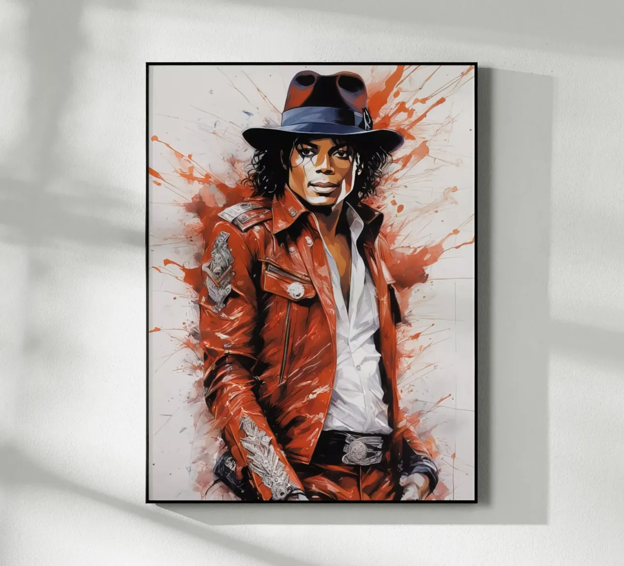 Michael Jackson acrylic glass by 🎁 NOBELART