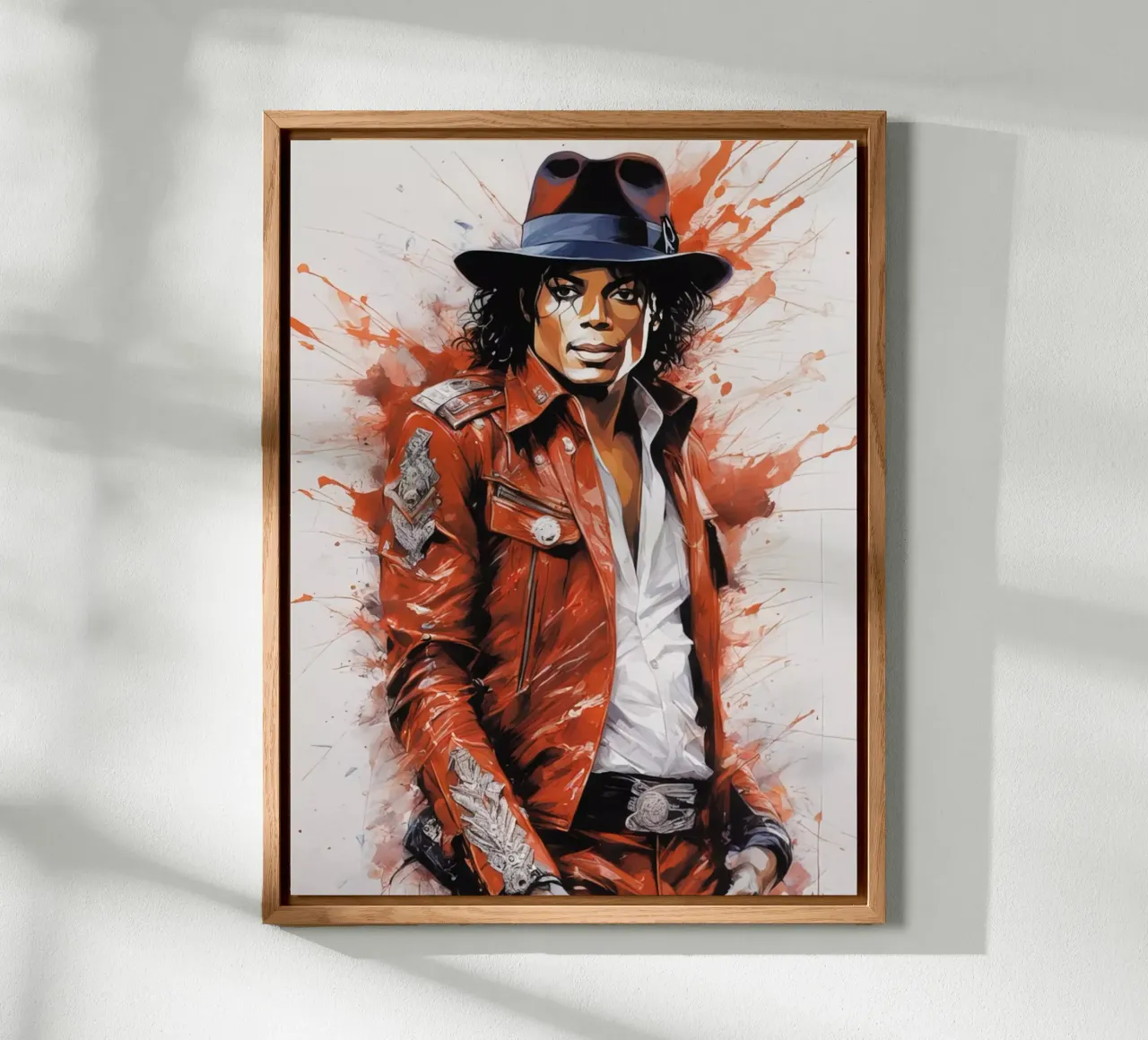Michael Jackson alluminio dibond da ARTVI-SHOP