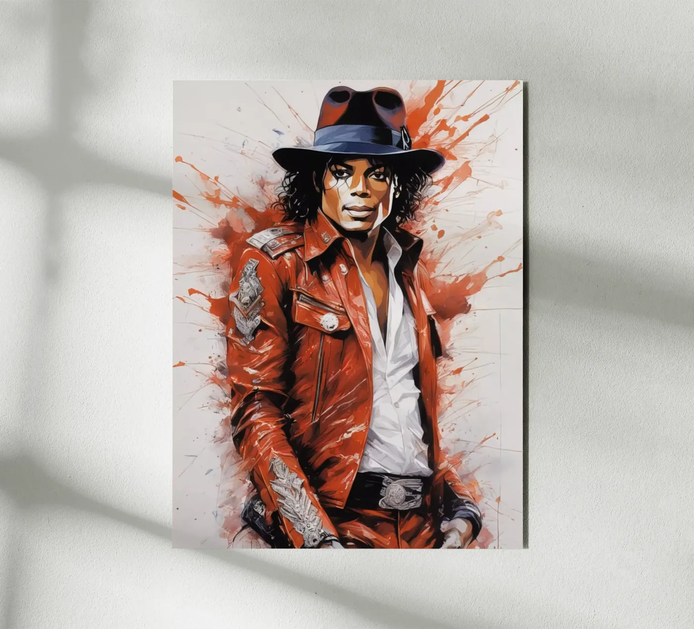 Michael Jackson forex plate by 🎁 NOBELART