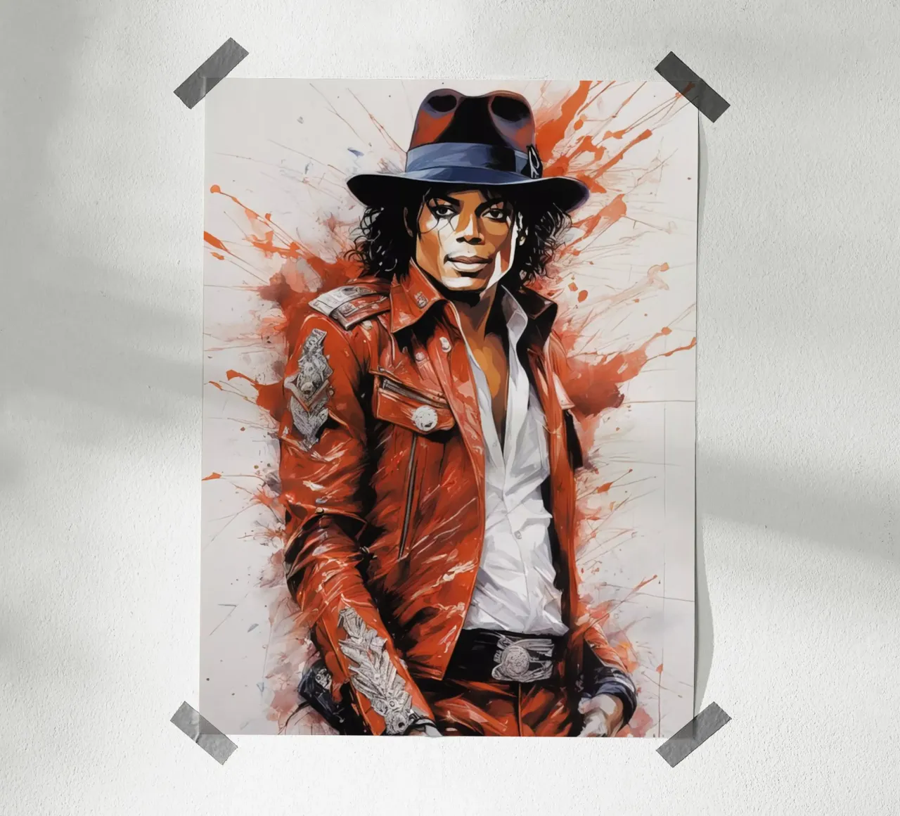 Michael Jackson poster da 🎁 NOBELART