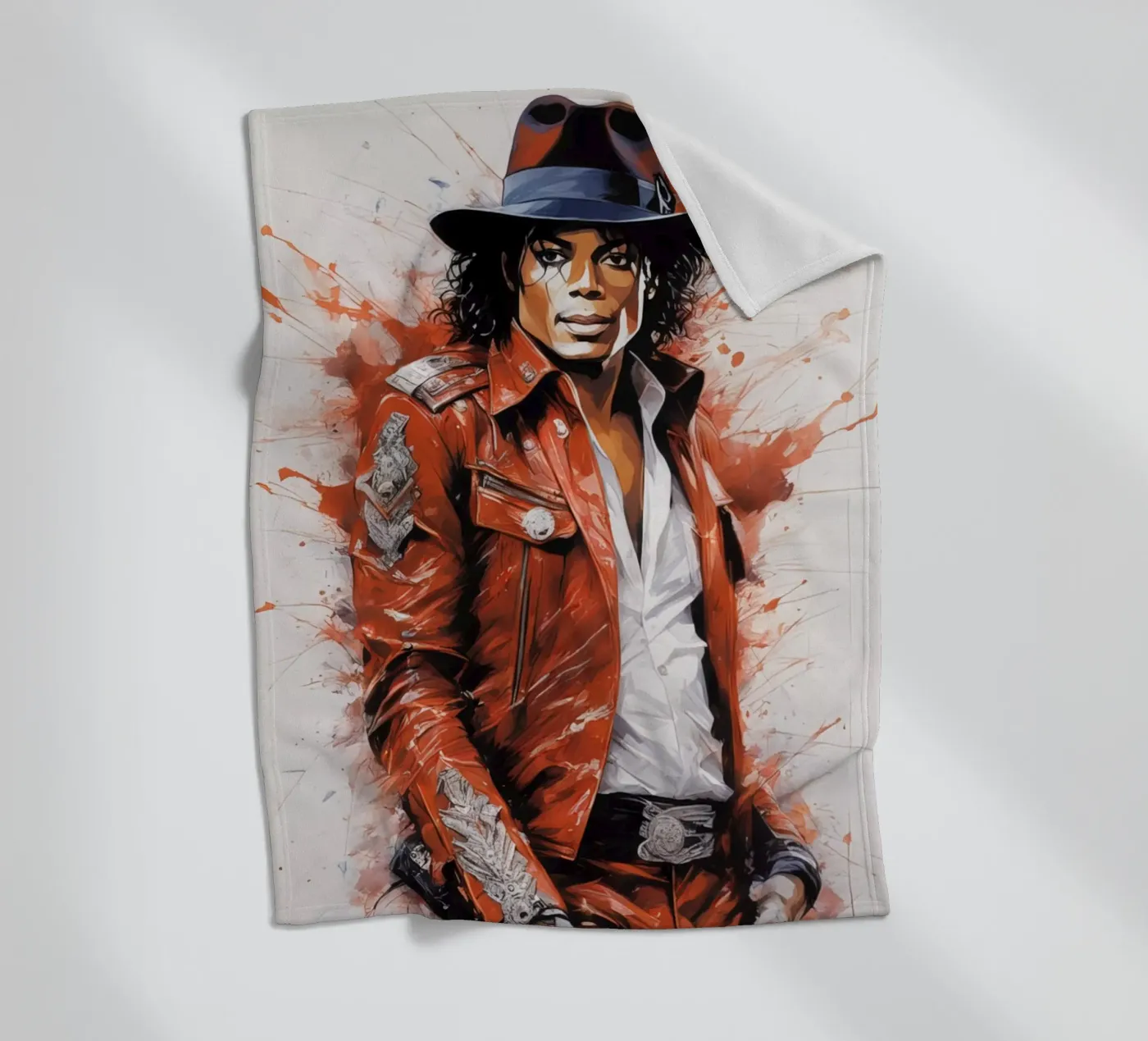 Michael Jackson Fleecedecke von 🎁 NOBELART