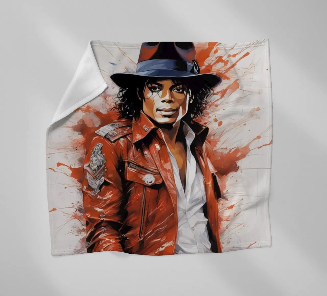 Michael Jackson Fleecedecke von 🎁 NOBELART