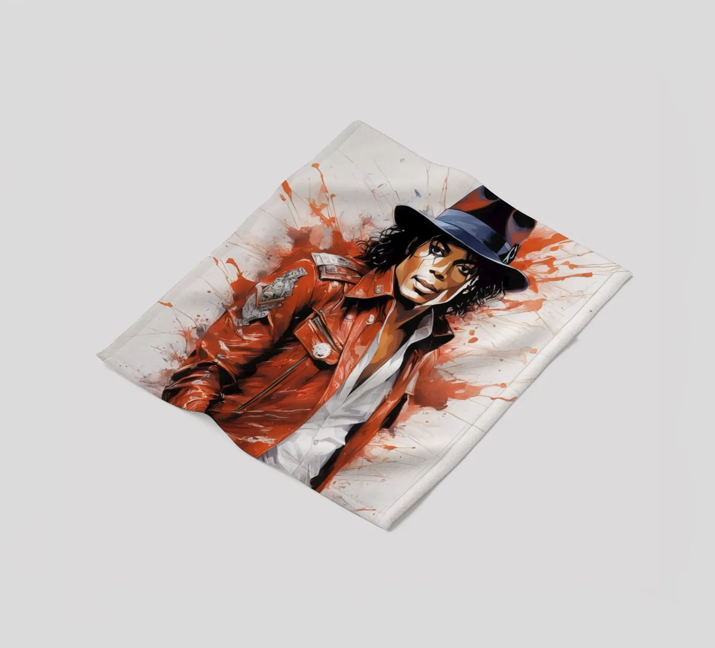 Michael Jackson Fleecedecke von 🎁 NOBELART