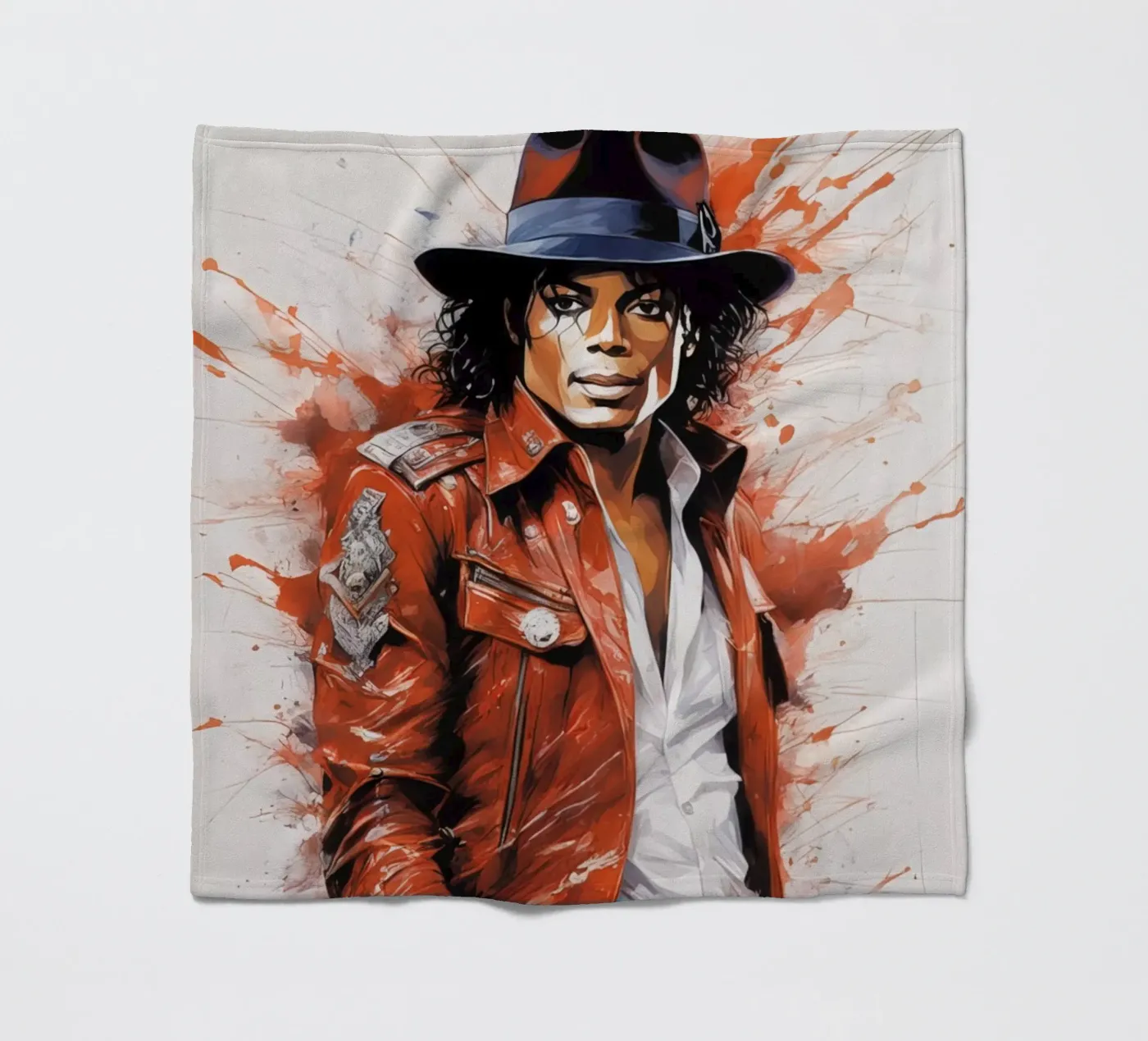 Michael Jackson Fleecedecke von 🎁 NOBELART