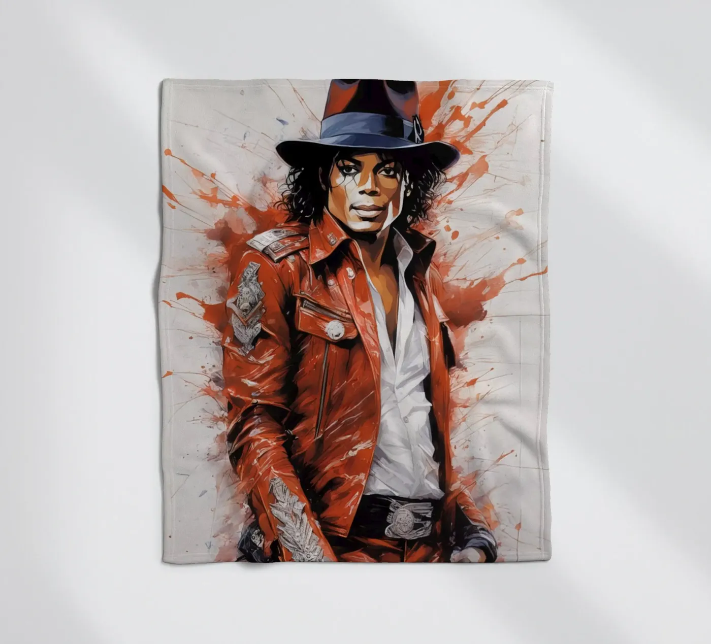 Michael Jackson Fleecedecke von 🎁 NOBELART