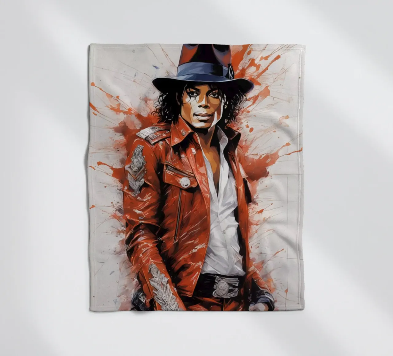 Michael Jackson Fleecedecke von 🎁 NOBELART