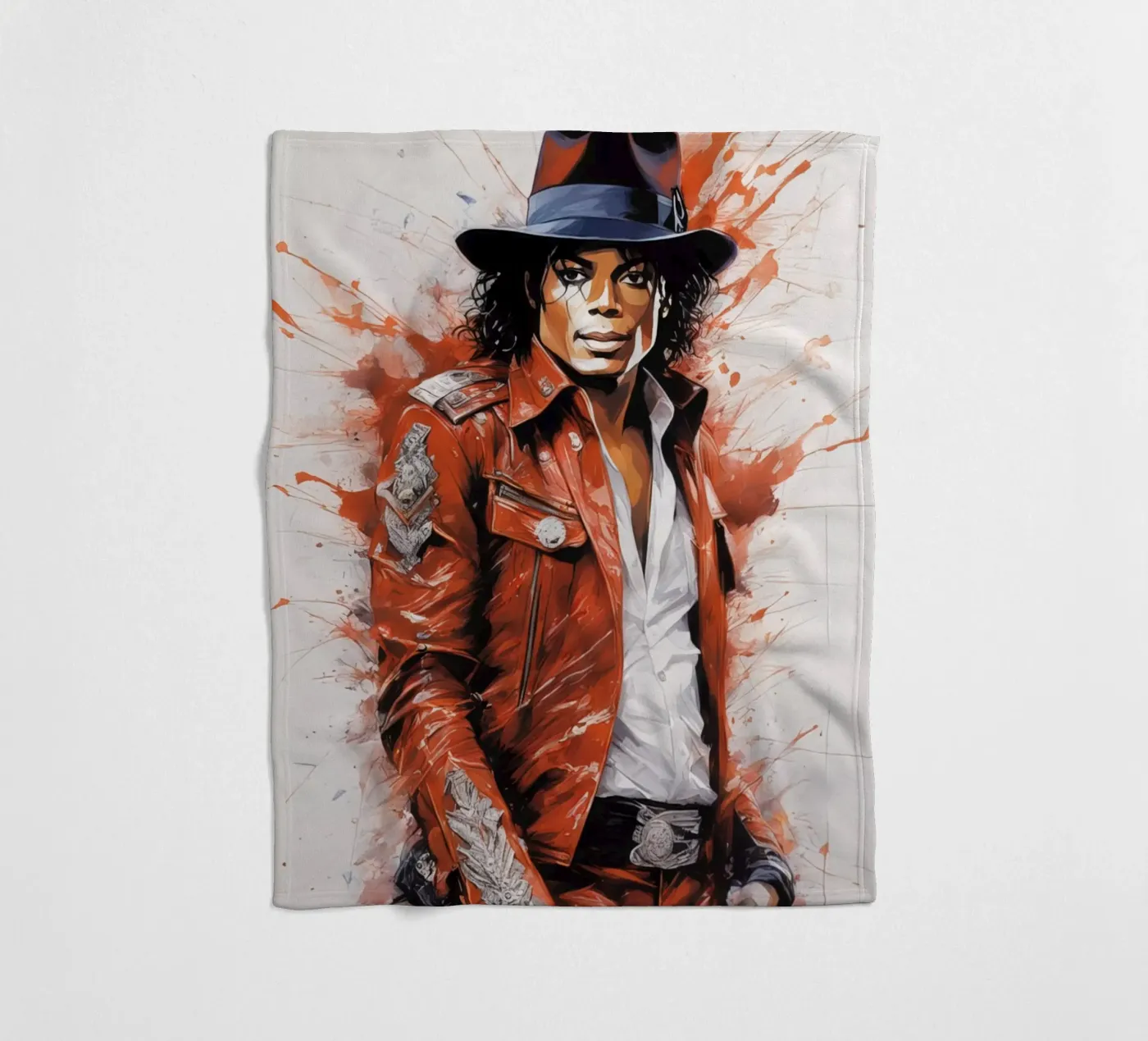 Michael Jackson Fleecedecke von 🎁 NOBELART