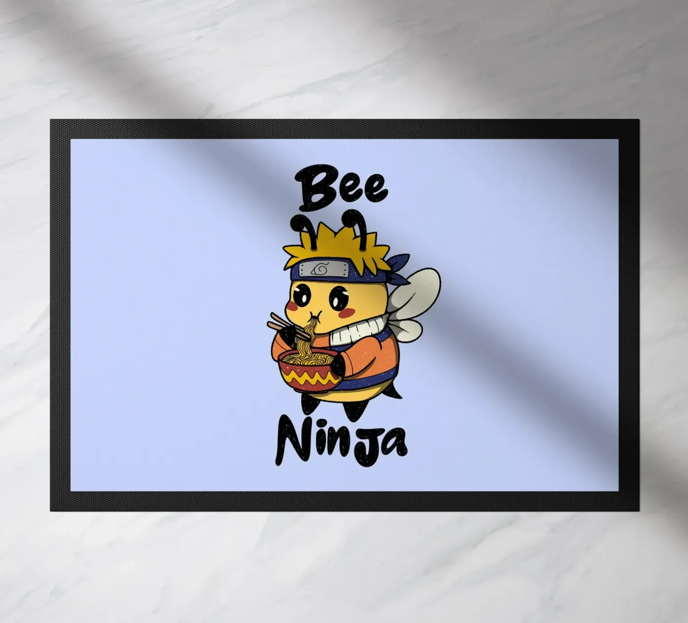 Bijen Ninja deurmat van Loobs