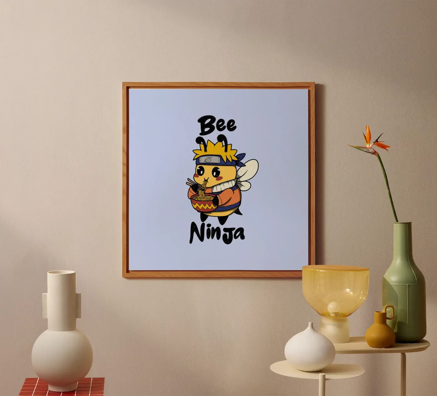 Bee Ninja forex plate by Loobs