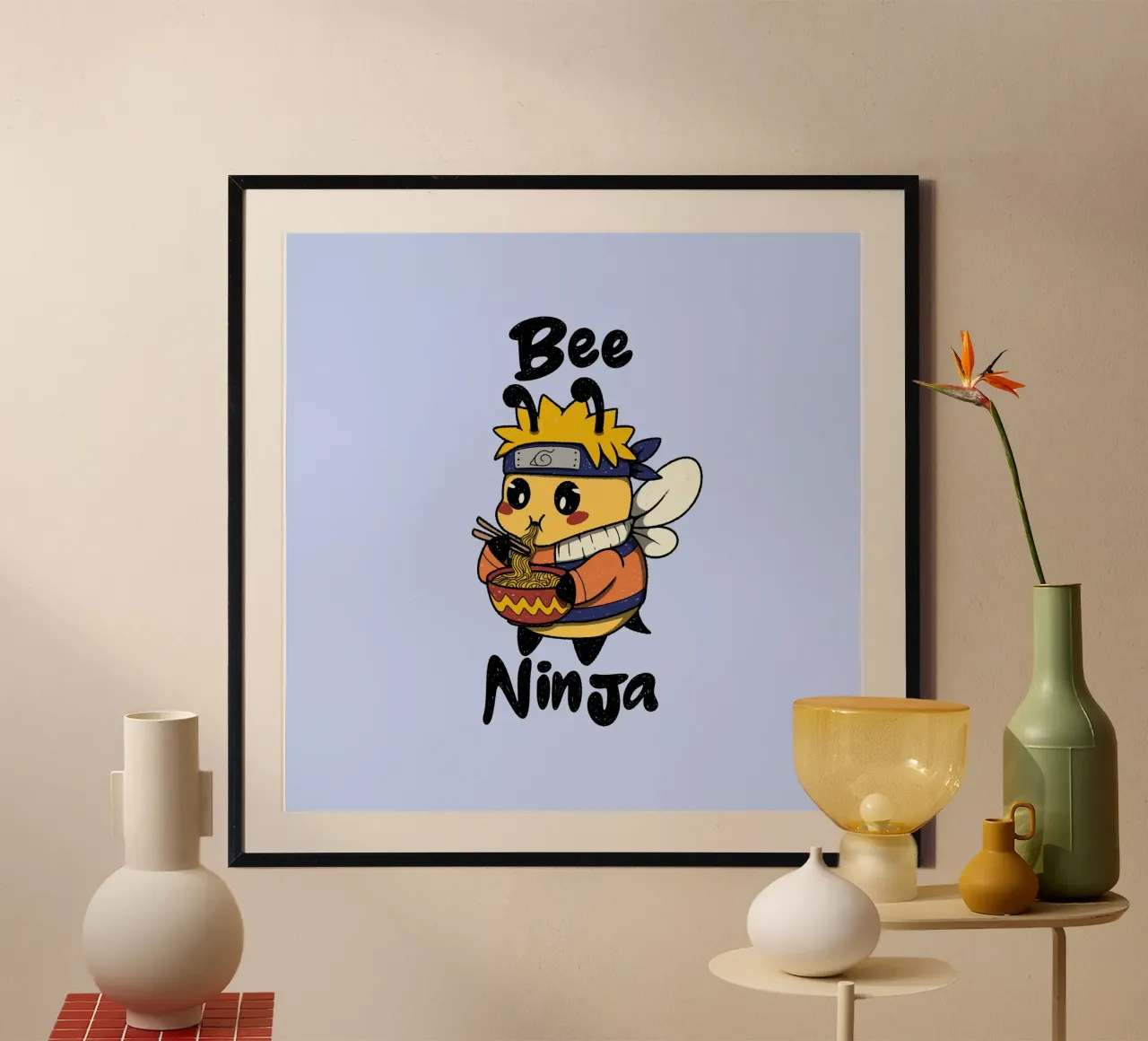 Ape Ninja poster da Loobs