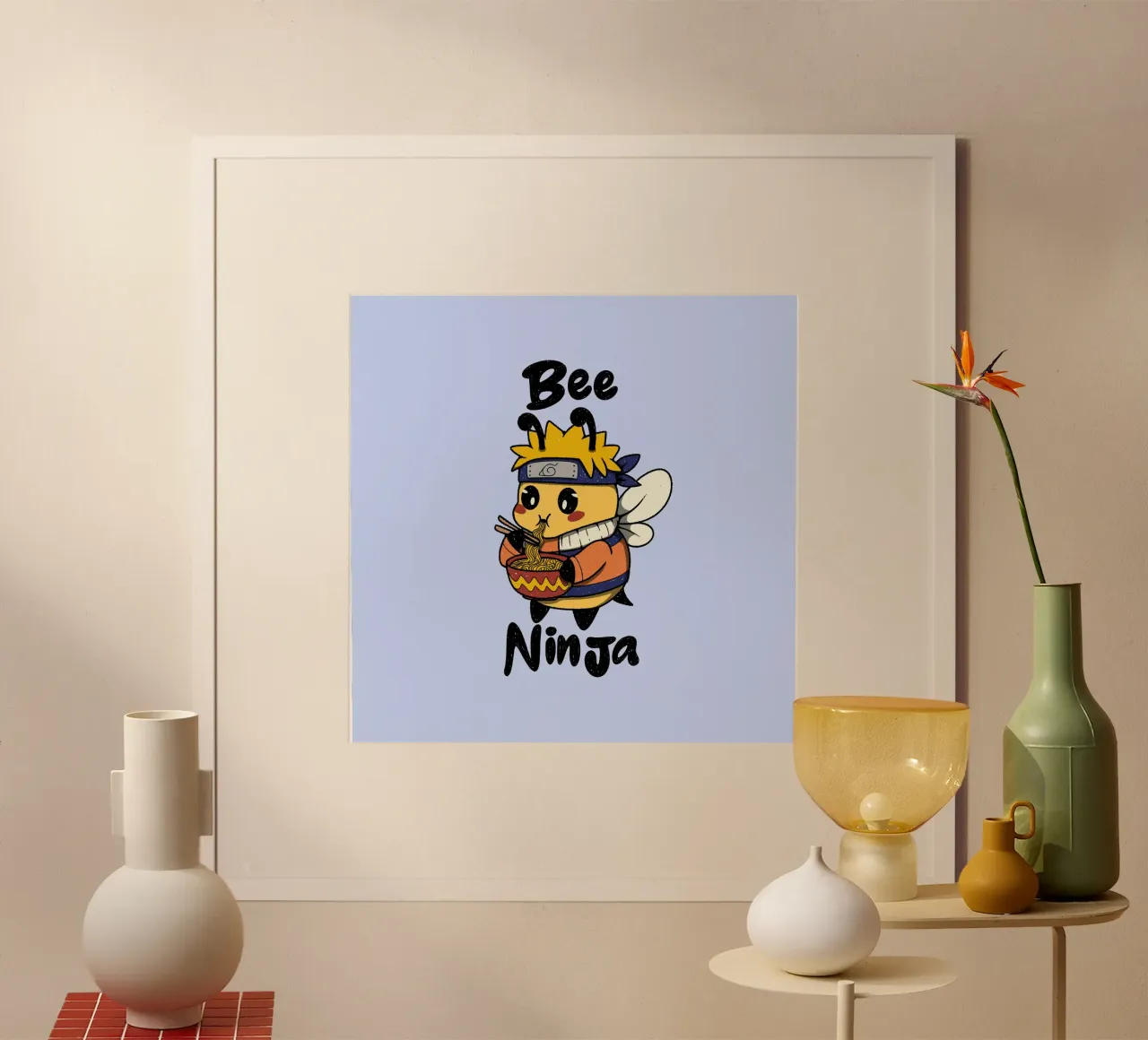 Ape Ninja poster da Loobs