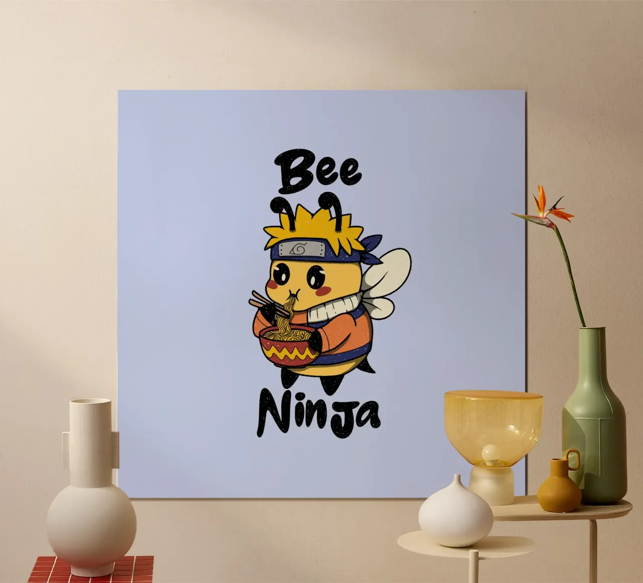 Ape Ninja poster da Loobs